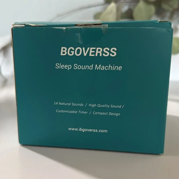 White Noise Sound Machine 14 Soothing Sounds 10 Levels Night Light Nursery - Picture 8 of 16